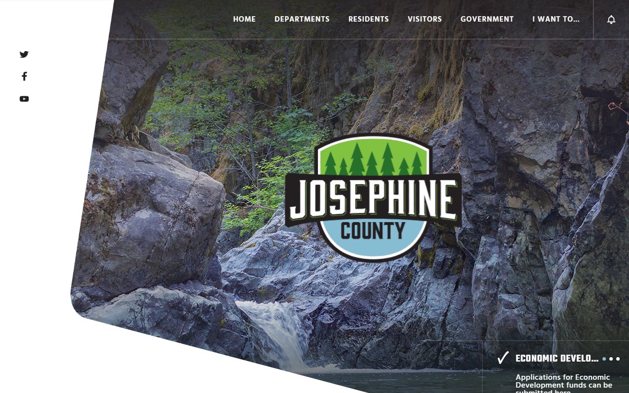 Josephine County official government website for unclaimed money research